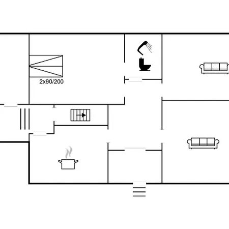 Hiarni - 12km From The Sea By Interhome Casa de Férias